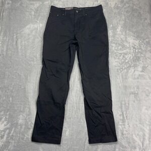 NWT Gerry Venture Commuter Pants Men 34x32 (34x30) Black Crosswise Stretch Comfy